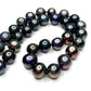 Hand Knotted Peacock Pearl Choker