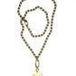 Fancy Bronze Cable Chain Necklace