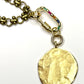 Fancy Bronze Cable Chain Necklace