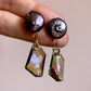 Purple Haze Crystal Earrings
