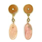 Pink Opal Drop Earring