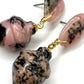 Rhodonite Earrings