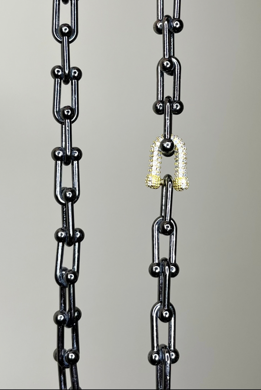 Ursula Necklace- Gunmetal